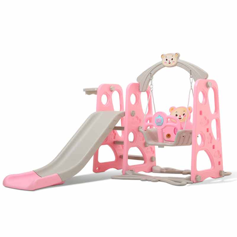 Toddler Swing and Slide Play Set